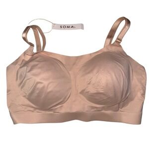 Soma Enbliss Luxe Adjustable Bralette Hush L NWT